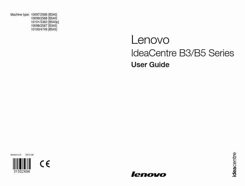 Lenovo Personal Computer 100972566 [B340]-page_pdf